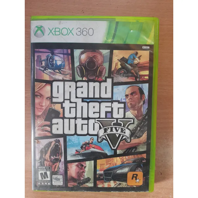Juego Xbox 360 Físico Gta 5. Grand Theft Auto V