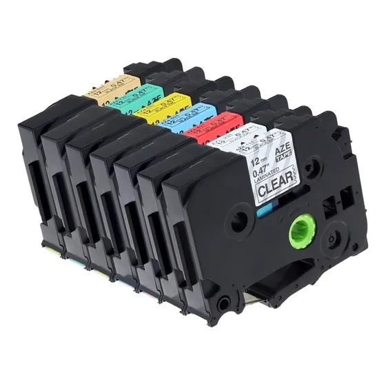 Cinta Rotuladora Adhesiva 12mm Compatible Tze / Tzc 231
