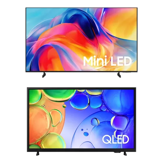 Samsung Smart Tv 65 Miniled 4k + Smart Tv 43 Qled