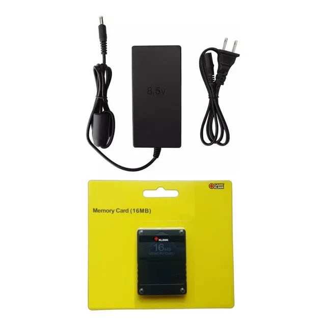 Ps2 Memory Card Memoria De 16mb + Eliminador Playstation 2