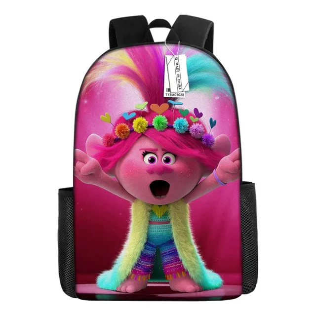 . Mochila Anime Peripheral Trolls De Tres Piezas Elementary An