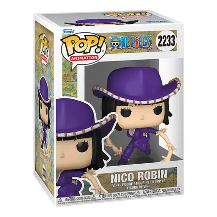 Funko Pop! da Nico Robin de One Piece – Figura Colecionável em Vinil de 10 cm