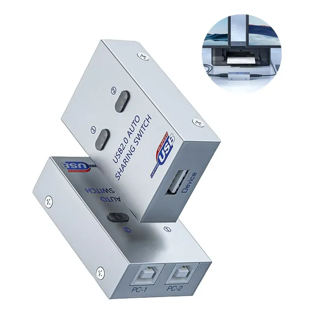 Adaptadores De Conmutación De Impresoras Compartidas Usb