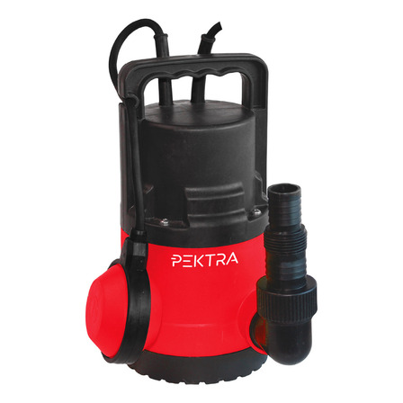 Bomba Sumergible 550w 3/4hp Pektra Agua Limpia 11000l/h 8m Color Rojo Bomba Sumergible 550w 3/4hp Pektra Agua Limpia 11000l/h 8m Color Rojo