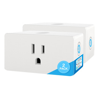 2 Pcs Enchufes Inteligente Wifi Smart Plug Alexa Google Home 2 Pcs Enchufes Inteligente Wifi Smart Plug Alexa Google Home