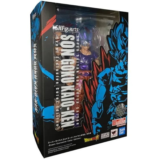 Goku God Blue Kaiohken Sh Figuarts Bandai Event Exclusive