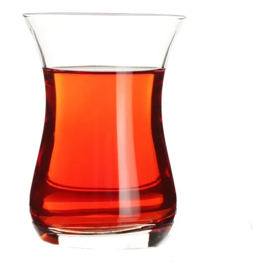 Kit 4 Vasos Jarro Taza Té Turca + Platitos + Té Cay De Rosas
