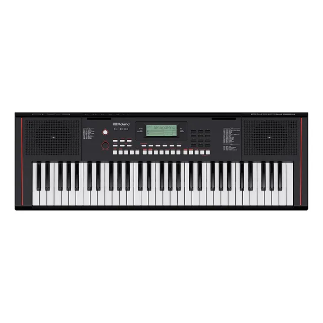 Teclado musical Roland Arranger E-X10 61 teclas negro 127V
