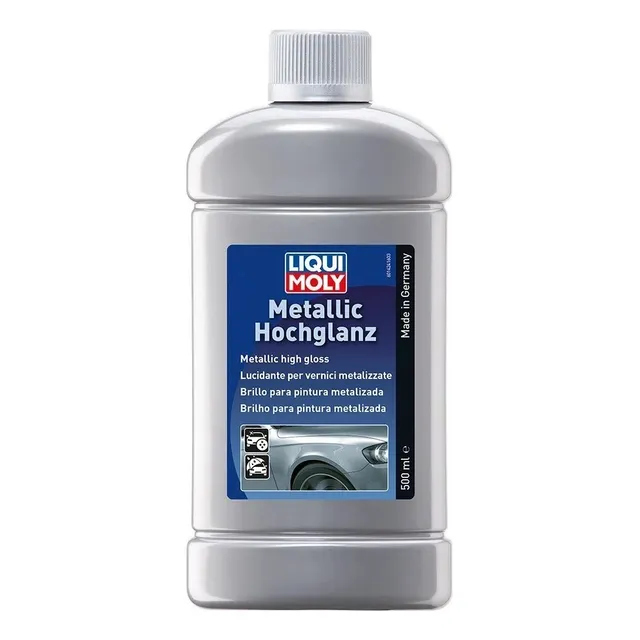Pulidor Abrillantador Pinturas Metalicas Liqui Moly 500ml Color Azul