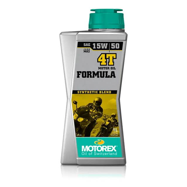 Aceite Lubricante Para Motos Motorex Formula Sintetico 15w50 1lt
