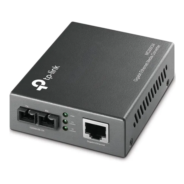 Convertidor De Fibra Tp-link Tl-mc200cm Multimedia-multimo G