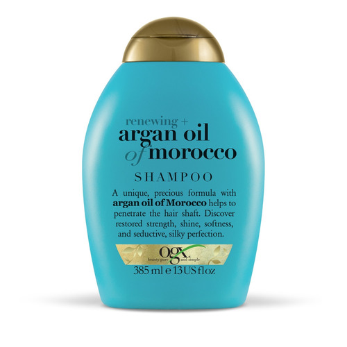 Shampoo OGX Renewing + Argan Oil Morocco en botella de 385mL por 1 unidad