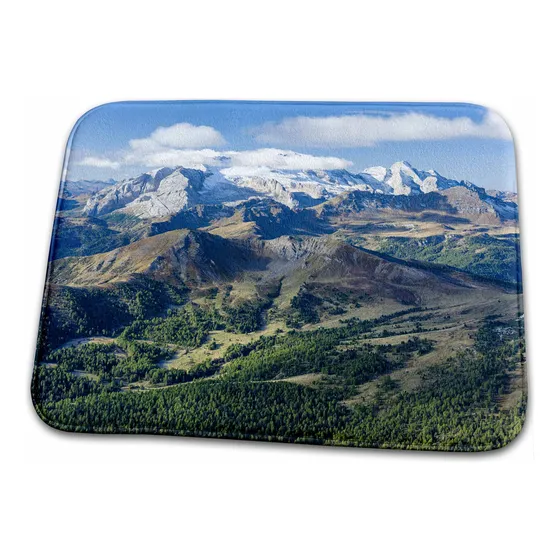 Reina Dolomita Central. Alfombra Baño