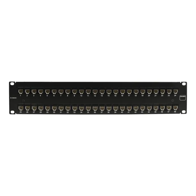 Patch Panel Ultramax. Utp, Precargado Con Jacks Cat6a, 48