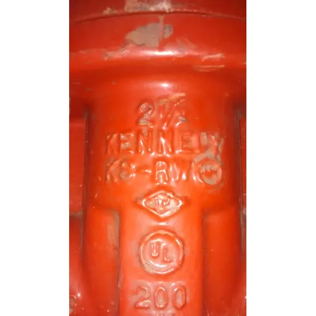 Válvula O Llave De Compuerta De 2 1/2 Marca Kennedy Nueva