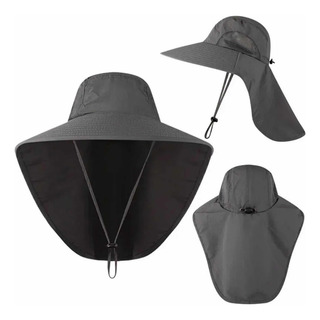Hh Sombrero For Sol Cubre Nuca Ala Ancha For Exteriores Hh Sombrero For Sol Cubre Nuca Ala Ancha For Exteriores
