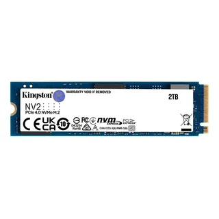 Ssd 2tb Kingston Nv2, M.2 2280, Nvme Pcie 4.0 X4, Leitura Ssd 2tb Kingston Nv2, M.2 2280, Nvme Pcie 4.0 X4, Leitura
