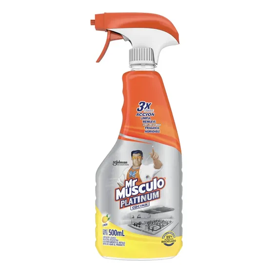 Mr Músculo Cocina Gatillo Extra Power Limón 500cc Maf | Cuotas sin interés