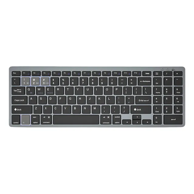 Teclado Inalambrico Numerico Coteci Portatil Pc Blouetooth