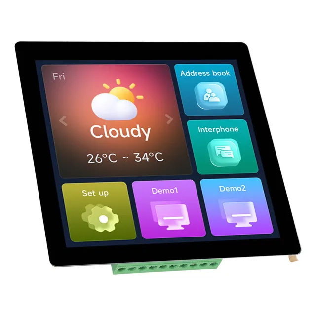 Placa De Desarrollo De Pantalla Táctil Lcd Capacitiva - 4 Pu