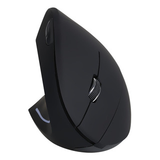 Mouse Óptico Vertical Sem Fio 2,4g Usb Canhoto Mouse Óptico Vertical Sem Fio 2,4g Usb Canhoto