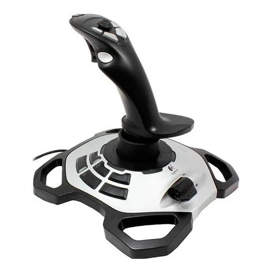 Joystick Logitech Extreme 3d Pro Cor Preto