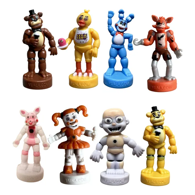 Colección Figuras Color Five Nights At Freddy Vuala Sorpresa