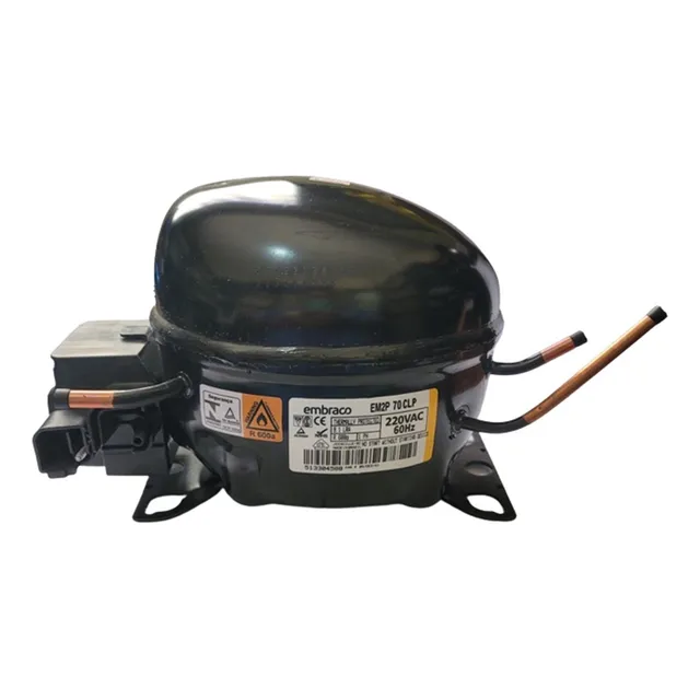 Motor Compressor Embraco Em2p70clp R600a 1/5 127v