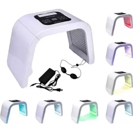 Cabina Led Facial 7 Colores Reafirma La Piel. Fototerapia