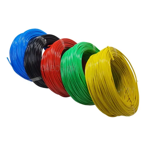 Fio 6mm 100 Metros Flexivel Valida Por 7 Dias Cor Da Cobertura Cores Diferentes