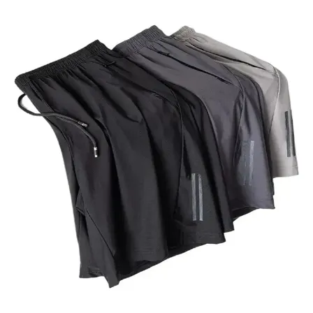 Kit 3 Bermuda Masculina Importada Seda Secagem Rápida HGH