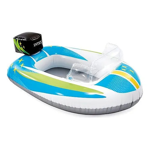 Flotador Inflable Intex Lancha Niños Piscina Playa
