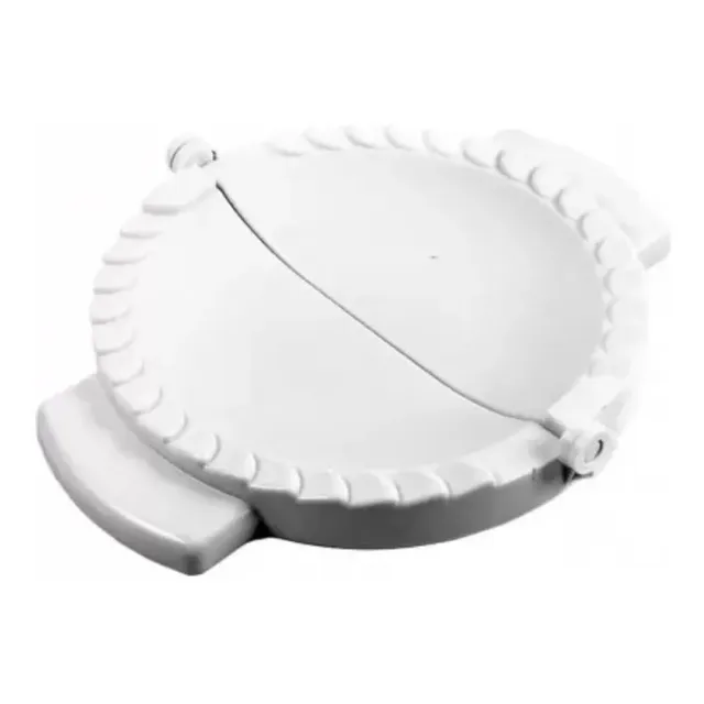 Molde Empanada 18cm Moldes Para Hacer Empanadas Color Blanco