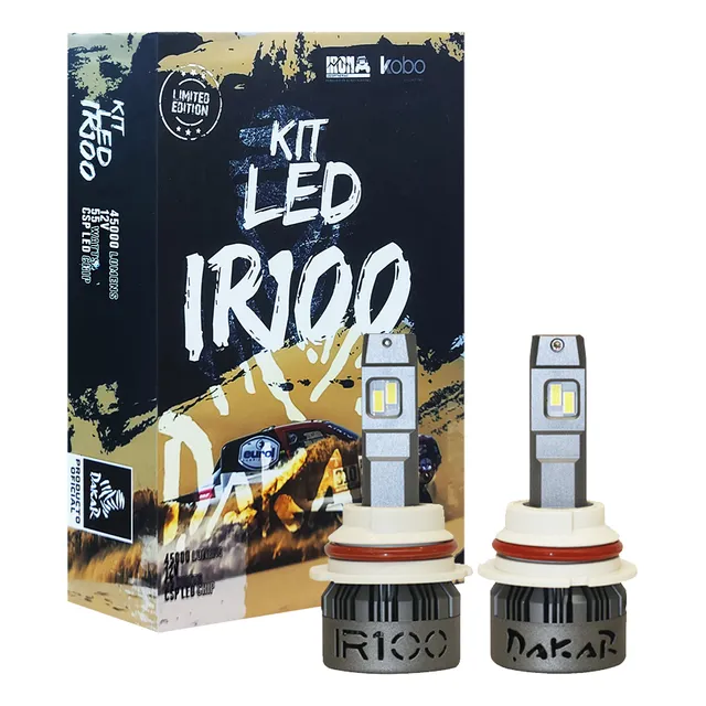 Kit Focos Iron Led Irx Original H4 H7 Hb3 Hb4 880 881 Auto