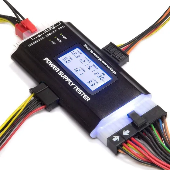 Tester Digital Para Fuentes De Computadoras.