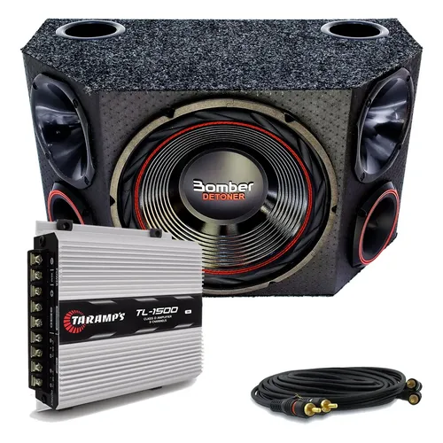 Caixa Trio 7 Driver Alto Falante Woofer Ml570 Similar Pionee