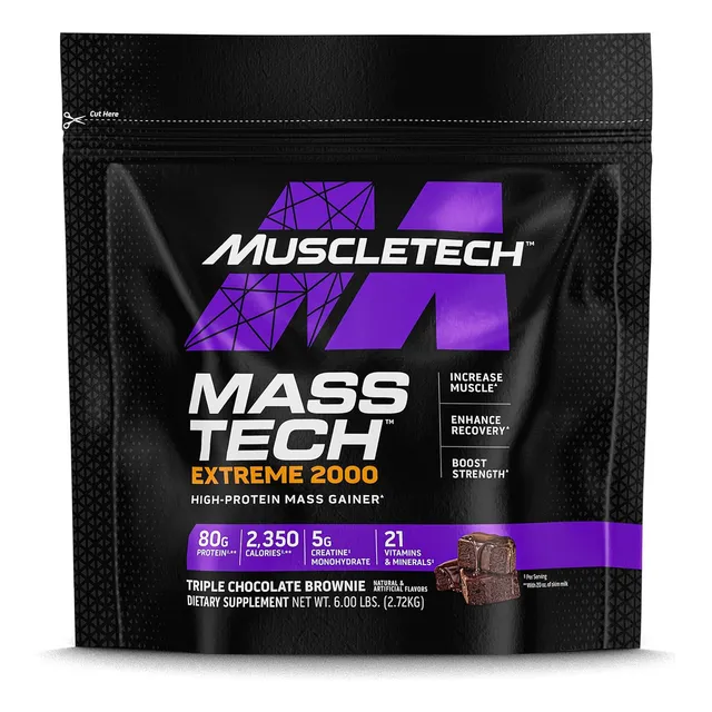 Muscletech Mass Tech Extreme 2000 6 Lbs Ganador De Masa