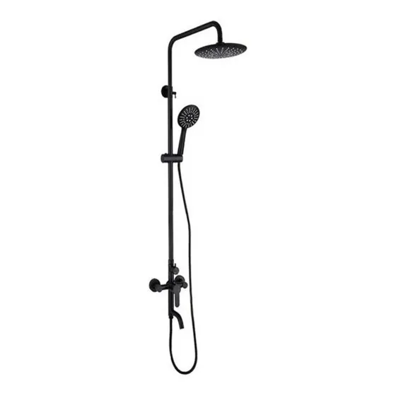 Barral Exterior Ducha Monocomando Rimontti Negro - 51902
