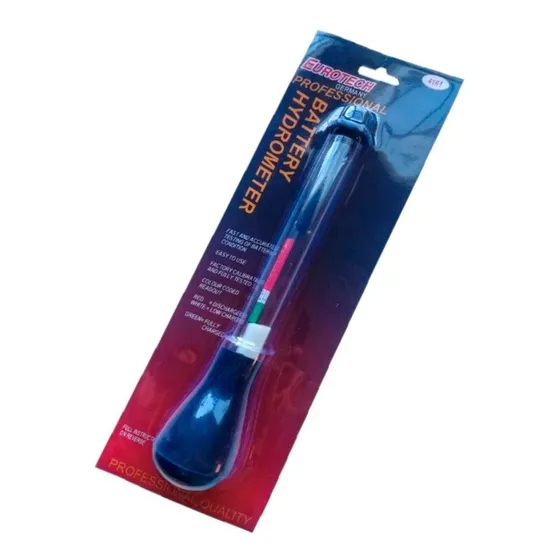 Densimetro Hidrometro Recto Para Baterias Eurotech Eu4161
