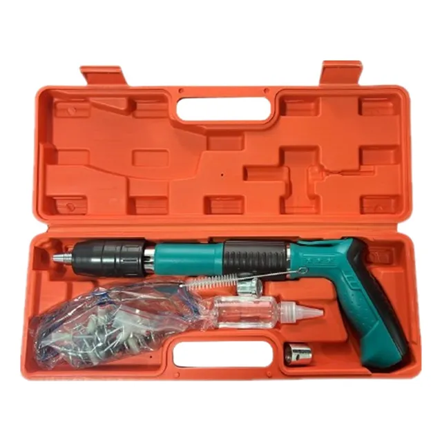 Pistola De Clavos Descarga Automatica Ajustable Y De Acero