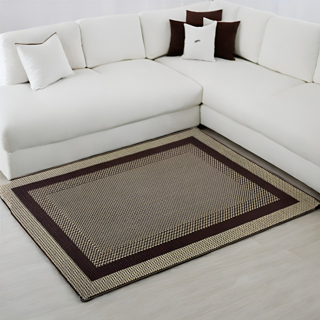 Tapete De Sala Sisal Quarto Pequeno 1,00x1,50 Marrom Lancer Tapete De Sala Sisal Quarto Pequeno 1,00x1,50 Marrom Lancer