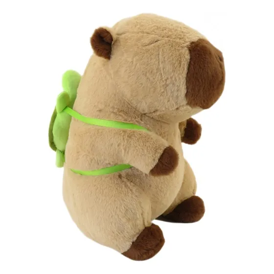 Capibara De Peluche Carpincho Con Mochila Hamburguesa!!