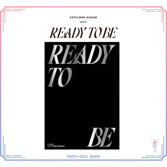 Twice - 12th Mini Album ( Ready To Be ) Original