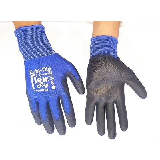 Guante Zubi-ola Poliester Poliuretano Flex Poly X10 Pares