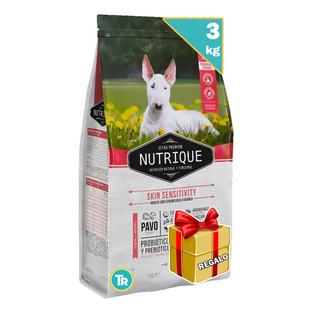 Ración Perro Nutrique Piel Sensible + Obsequio Y E. Gratis