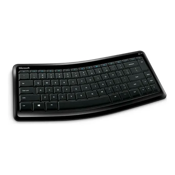 Teclado Microsoft Sculpt Tablets Bluetooth Curve T9t004 Acme