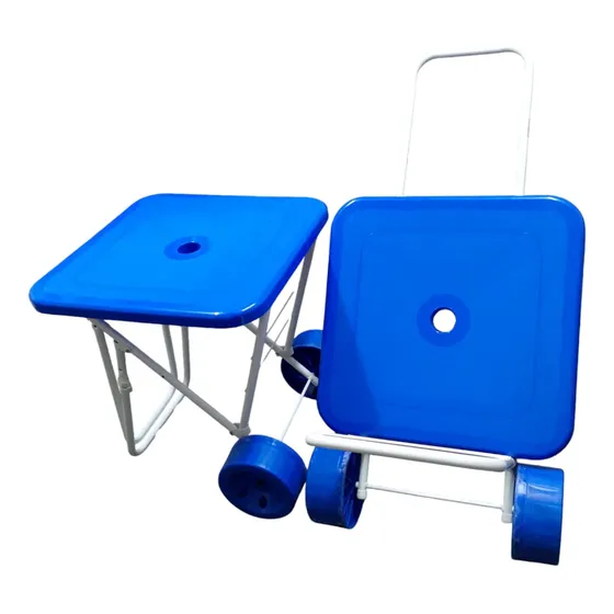 Carrito/mesa De Playa Porta Reposera X2u.