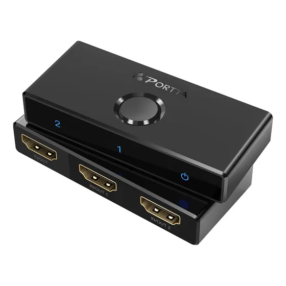 Hdmi Switch 4k 60hz Bi-directional Para Blu-ray Y Xbox