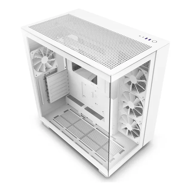 Funda Para Juegos Para Pc Nzxt H9 Flow De Doble Cámara Atx M
