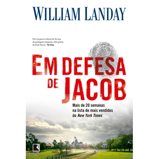 Em defesa de Jacob, de Landay, Willian. Editorial Editora Record Ltda., capa mole em português, 2012